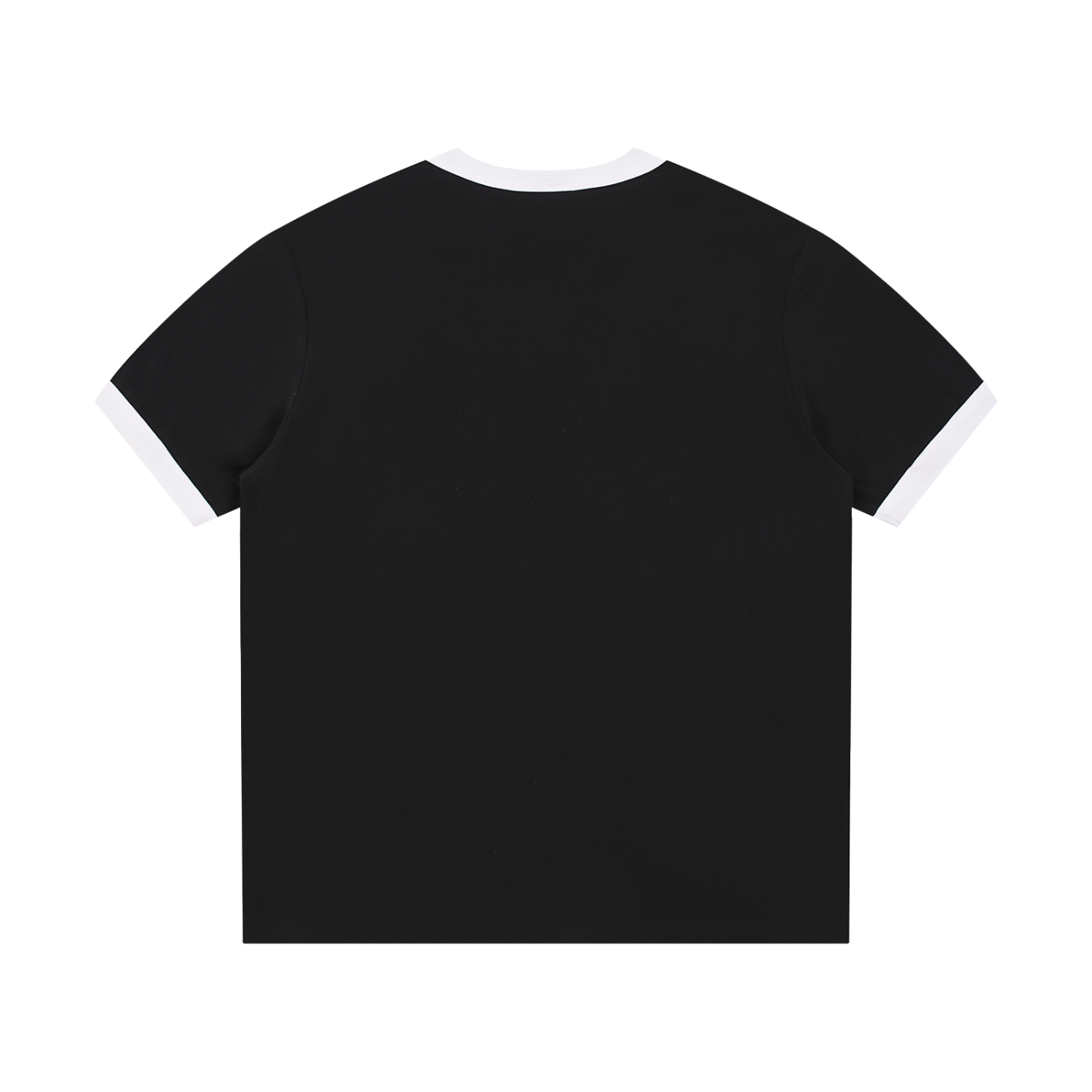 Contrast Ribbed T-Shirt