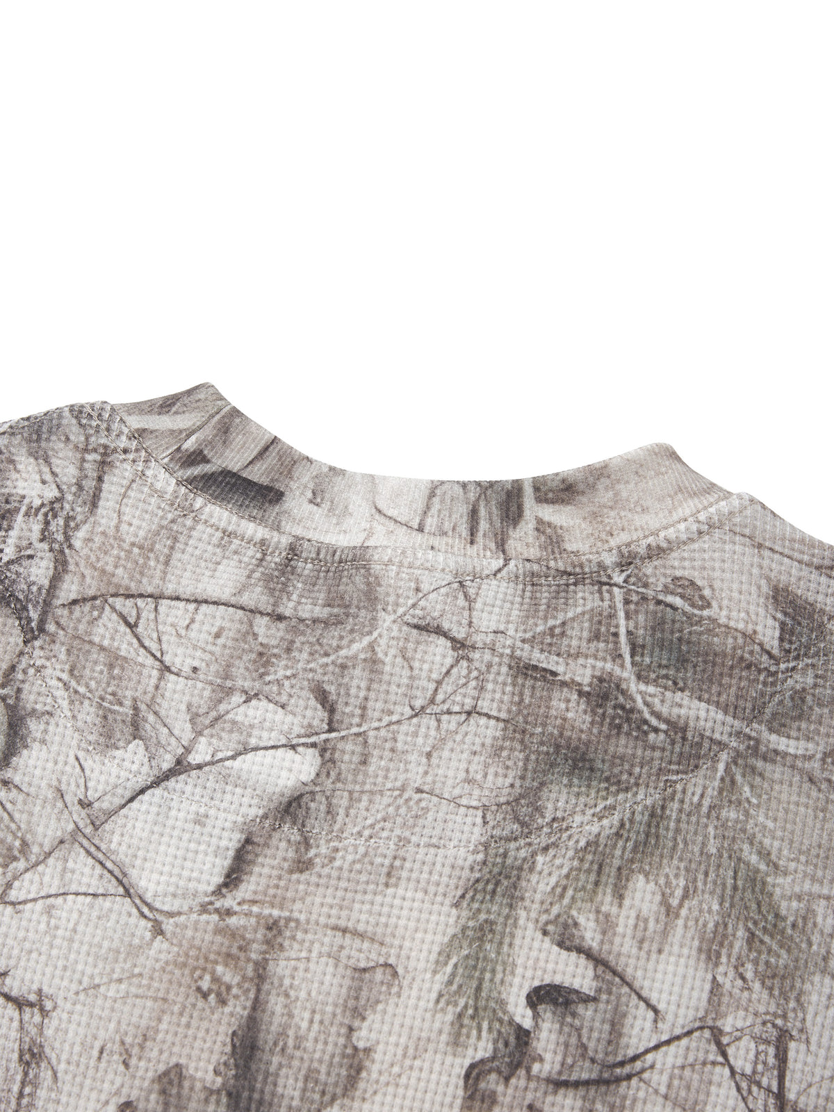 Tree Camo Waffle Longsleeve