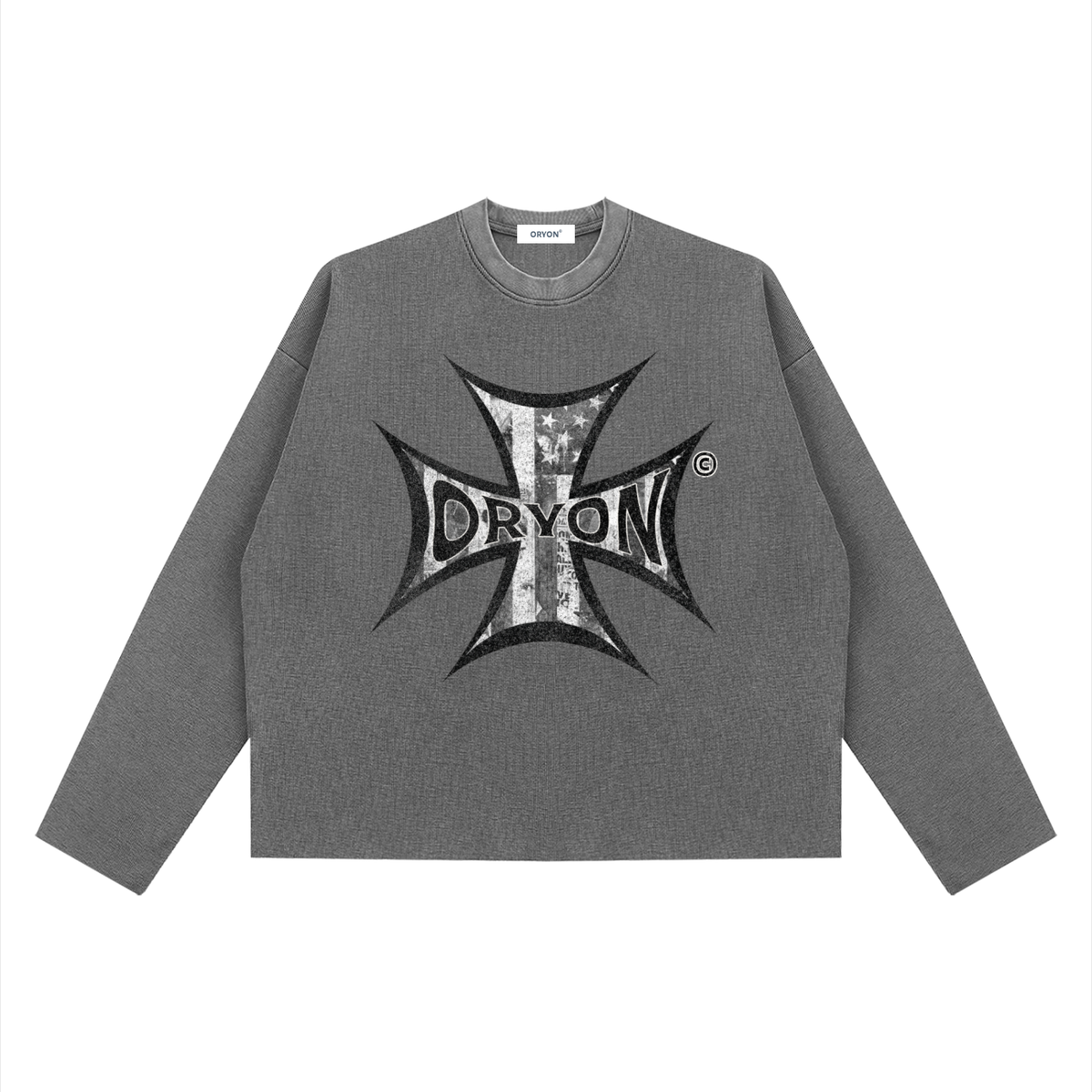 USA Cross Waffle Longsleeve