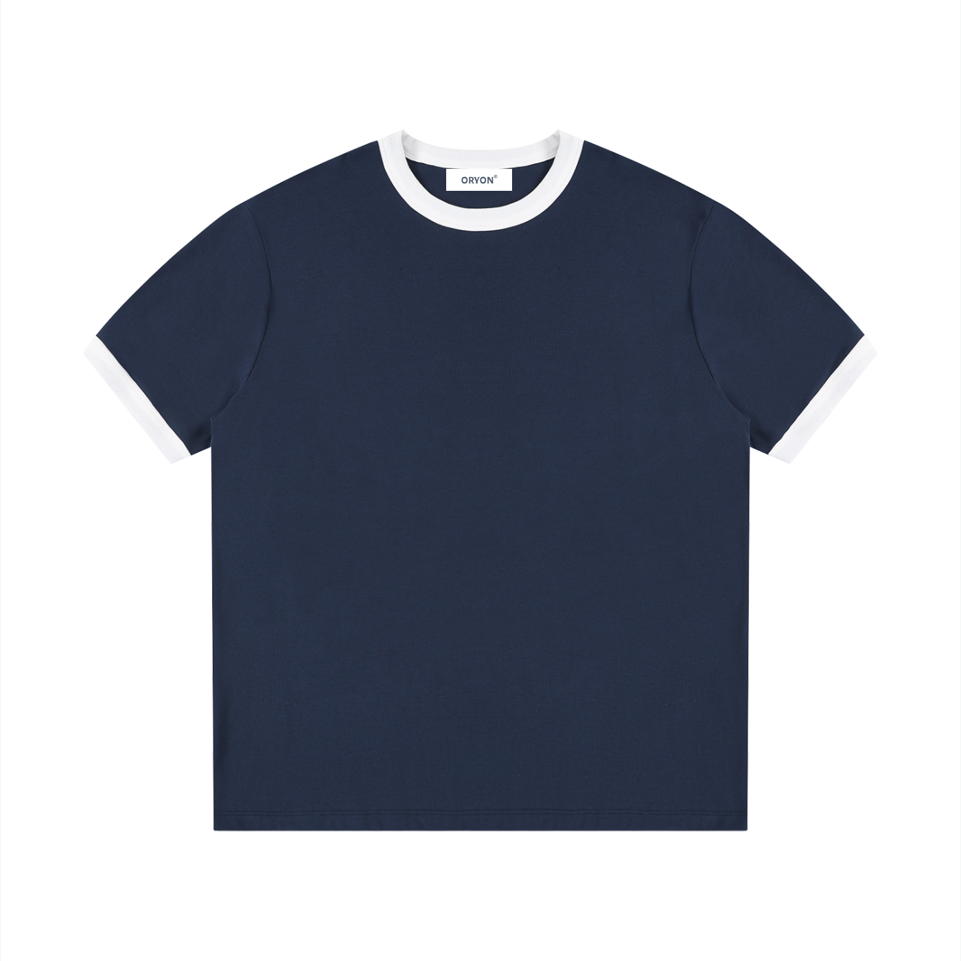 Contrast Ribbed T-Shirt