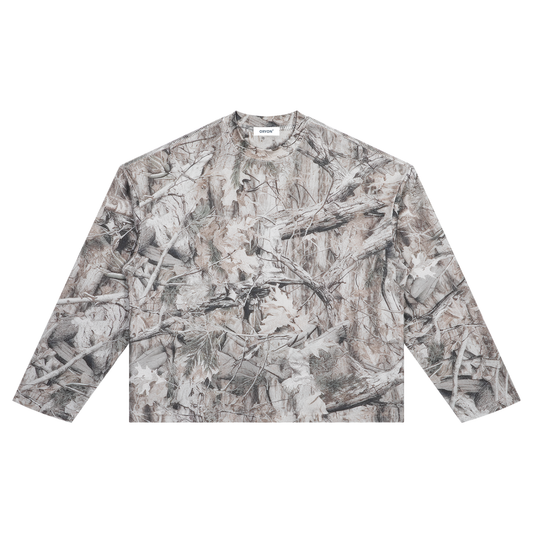 Tree Camo Waffle Longsleeve