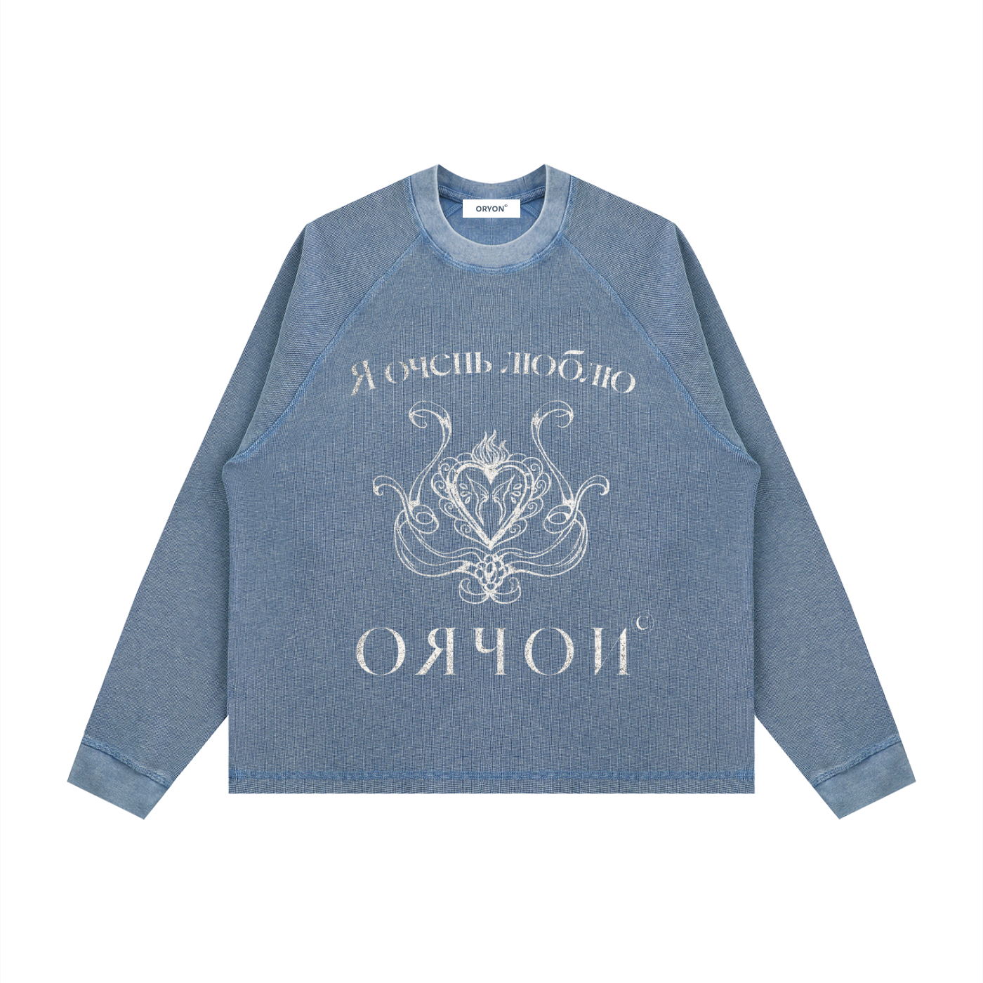 Russian Love Waffle Longsleeve