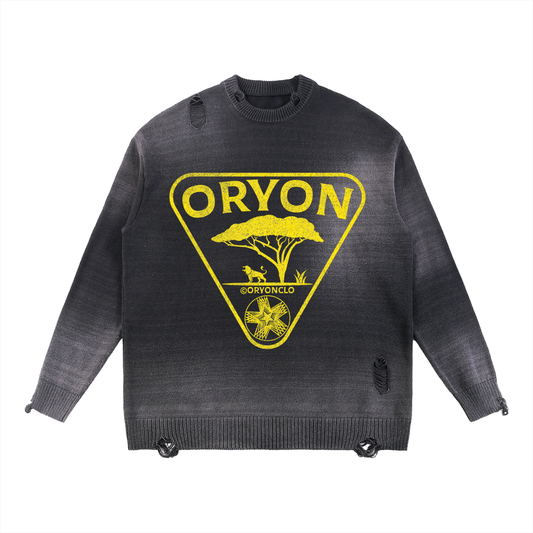 Distressed Desert Sweater