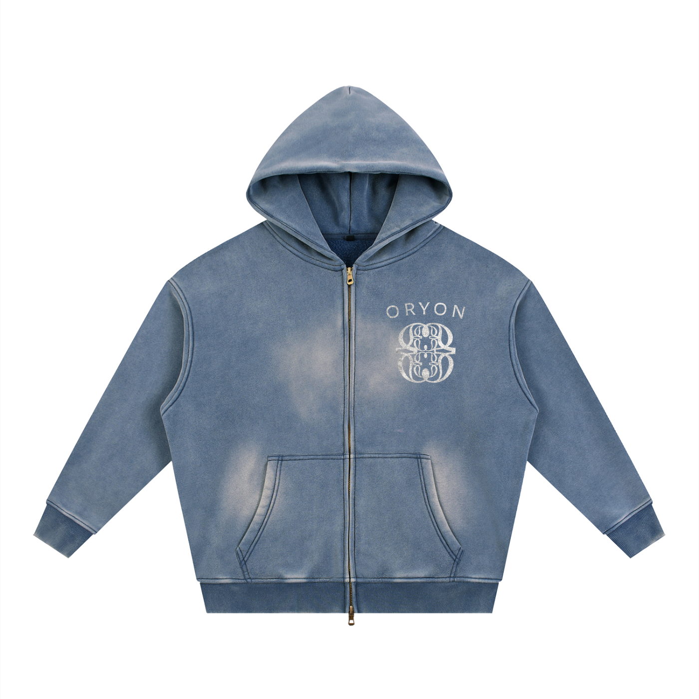 Mandala Zip Hoodie