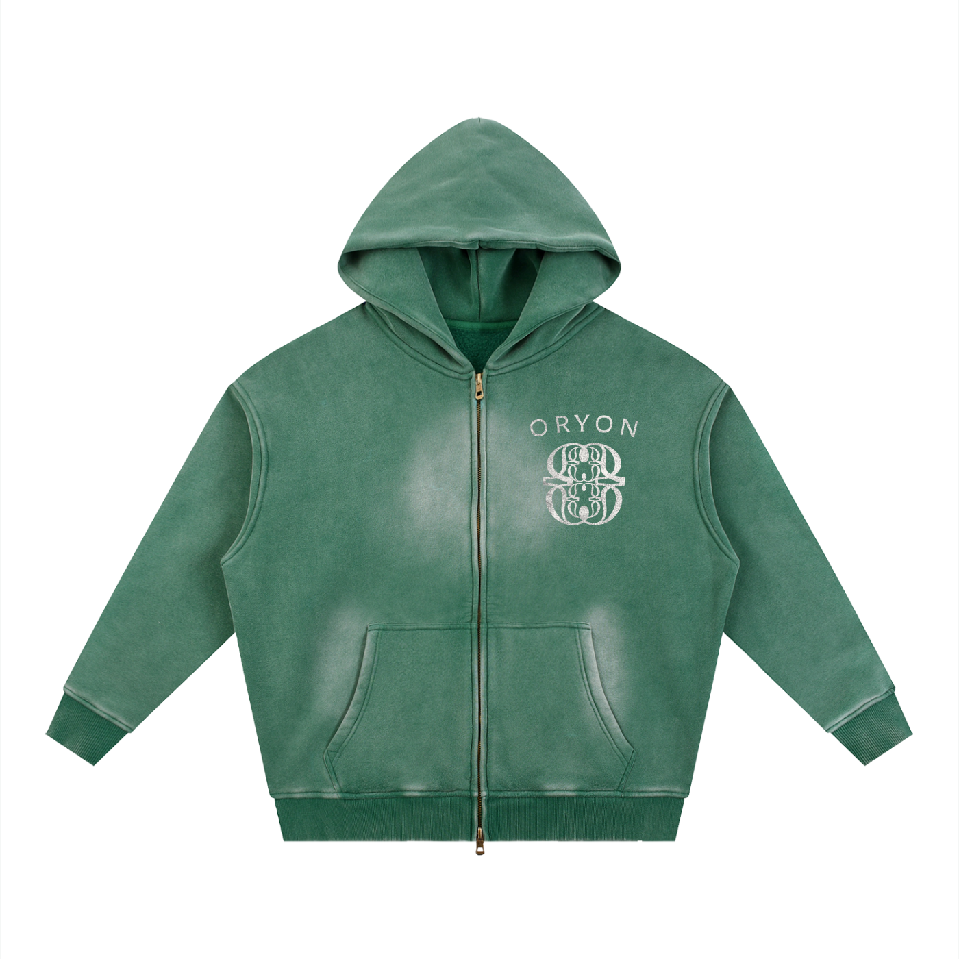 Mandala Zip Hoodie