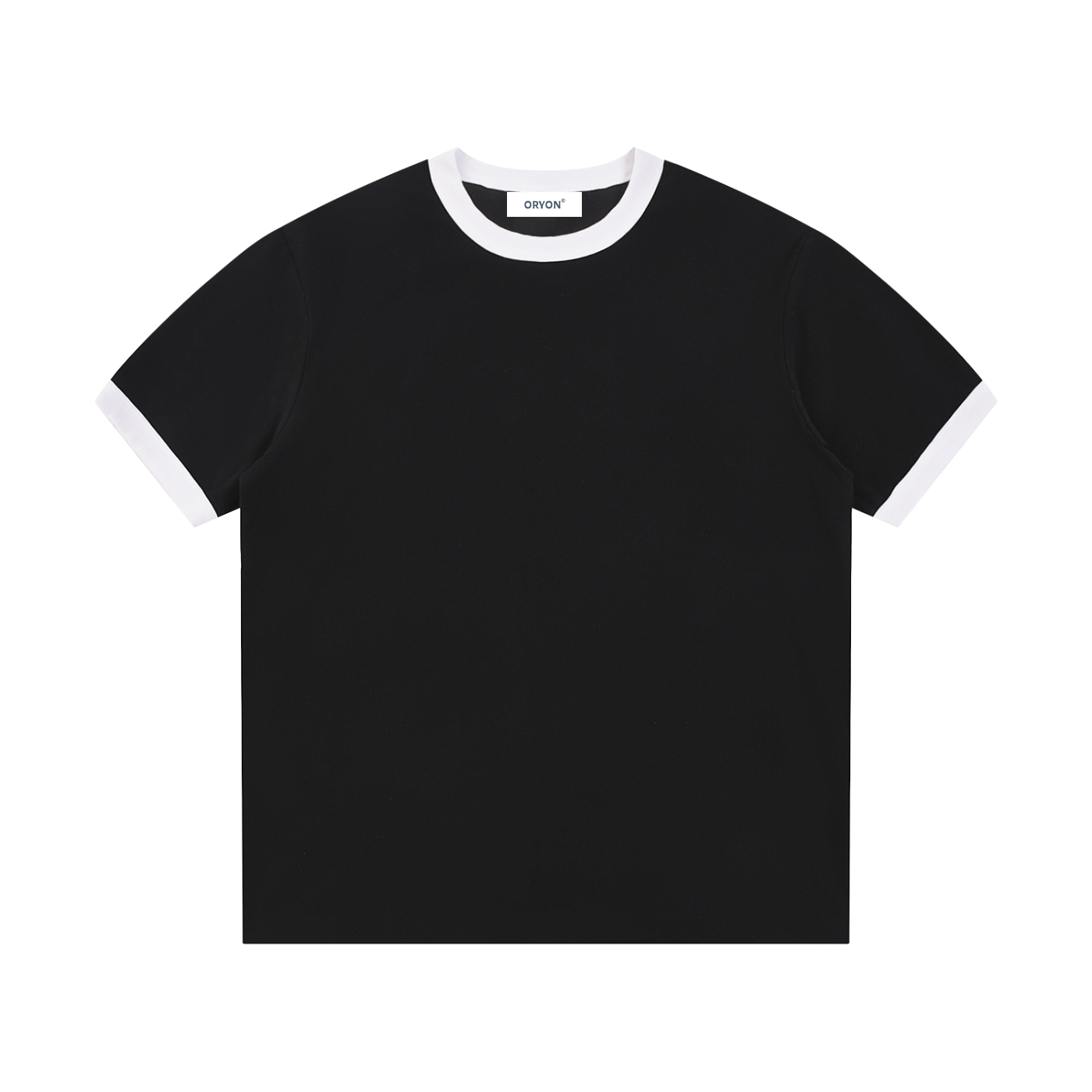 Contrast Ribbed T-Shirt