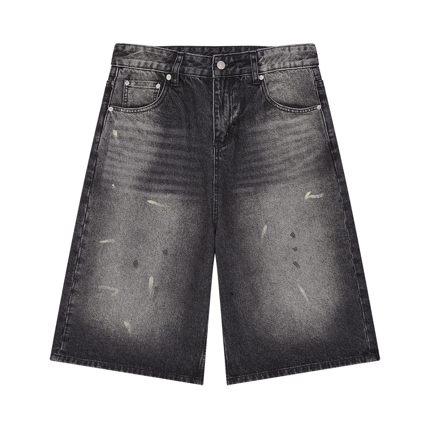 Vintage Wash Wide Leg Jorts