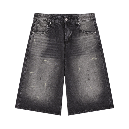 Vintage Wash Wide Leg Jorts