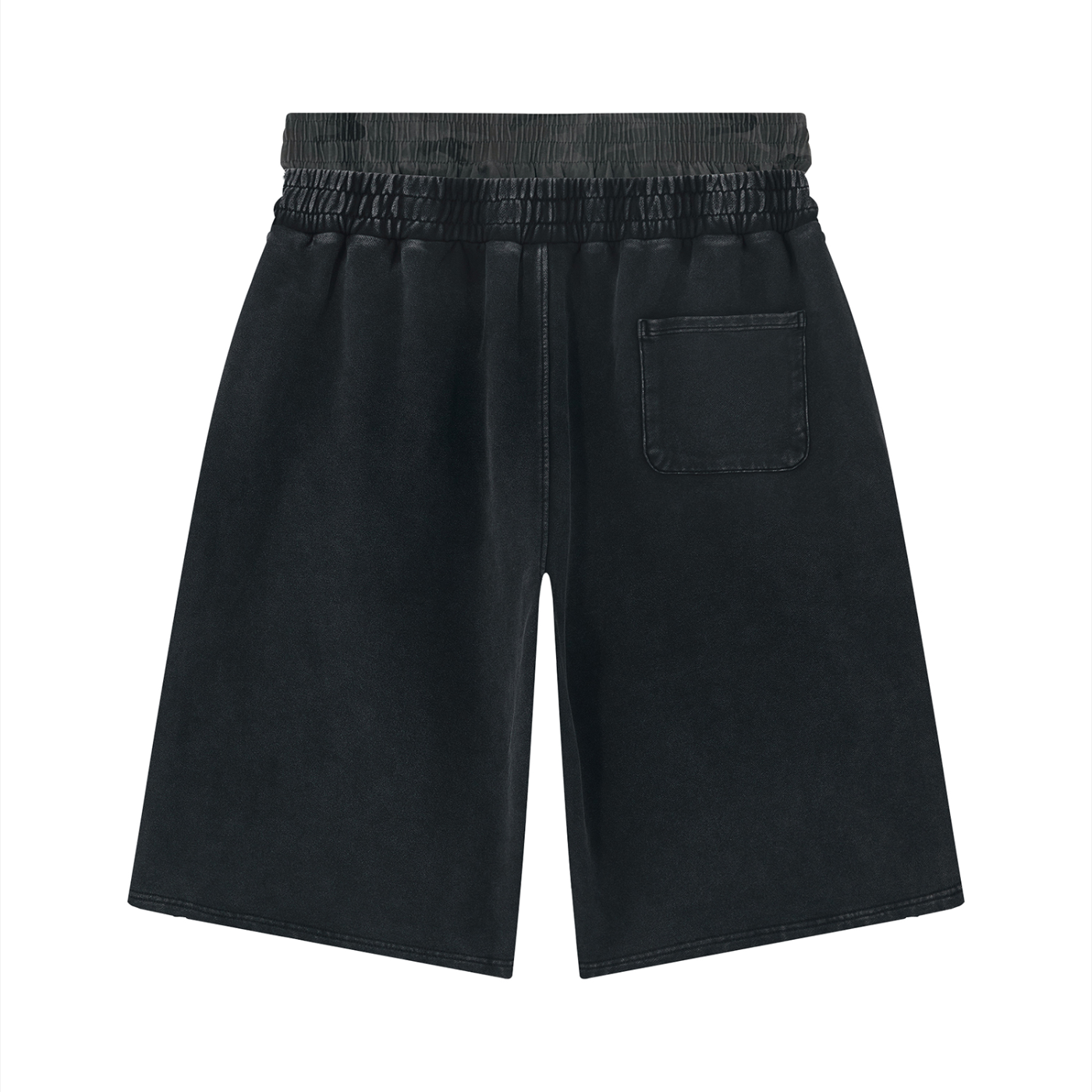 Vintage Wash Wide Leg Shorts