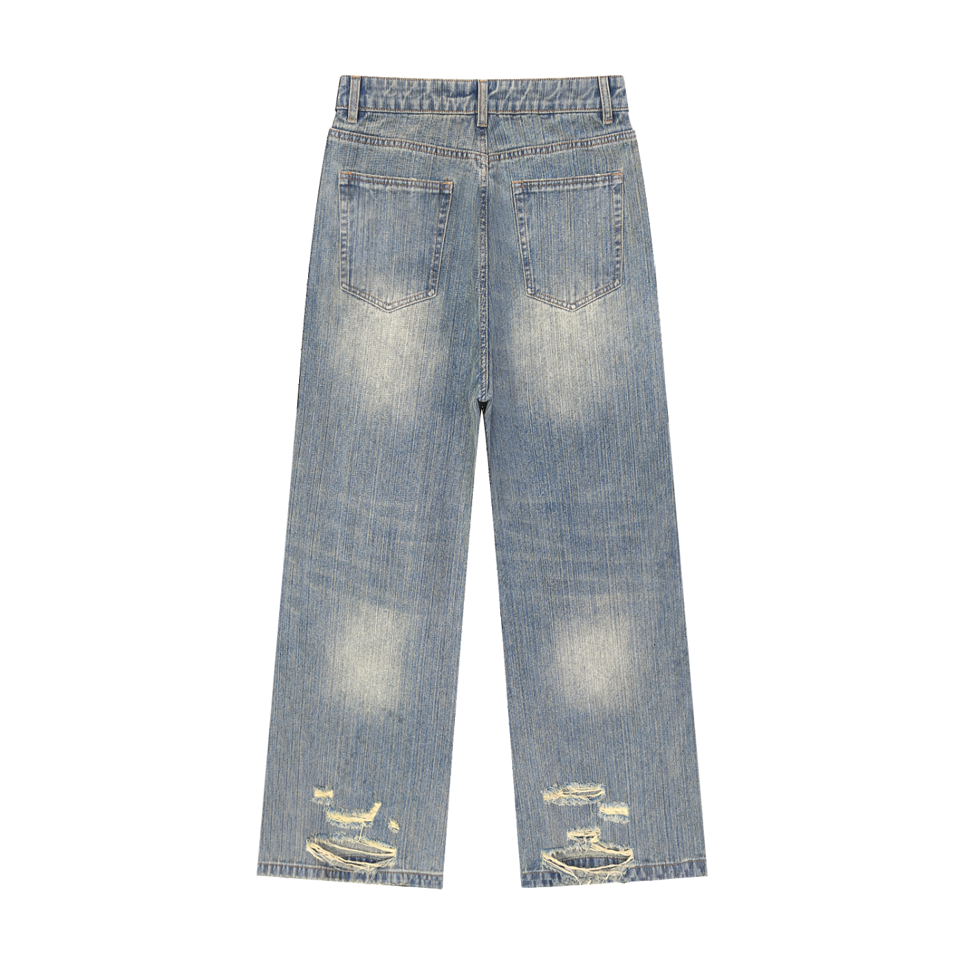 Distressed Heavyweight Denim