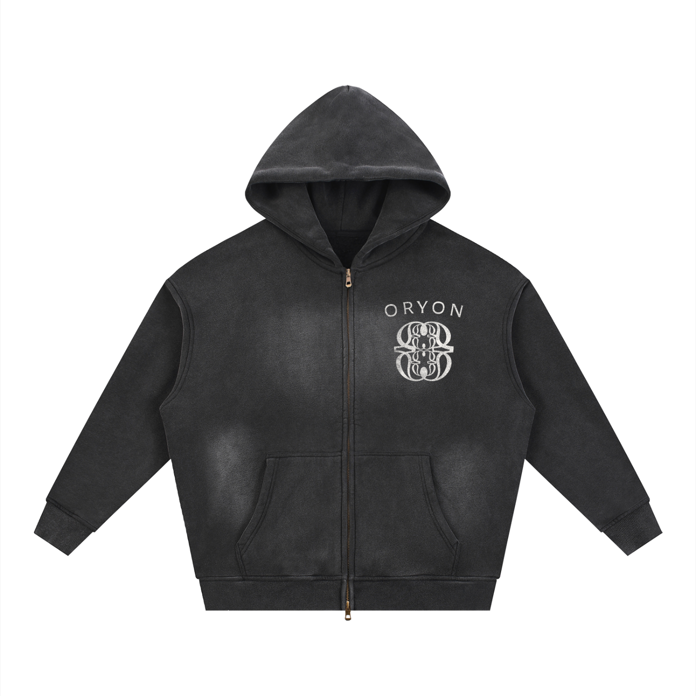 Mandala Zip Hoodie