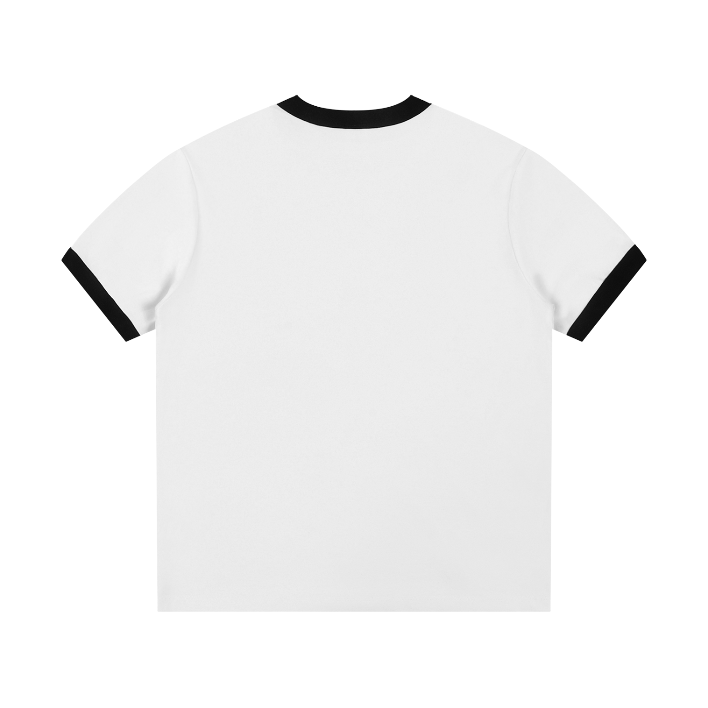 Contrast Ribbed T-Shirt