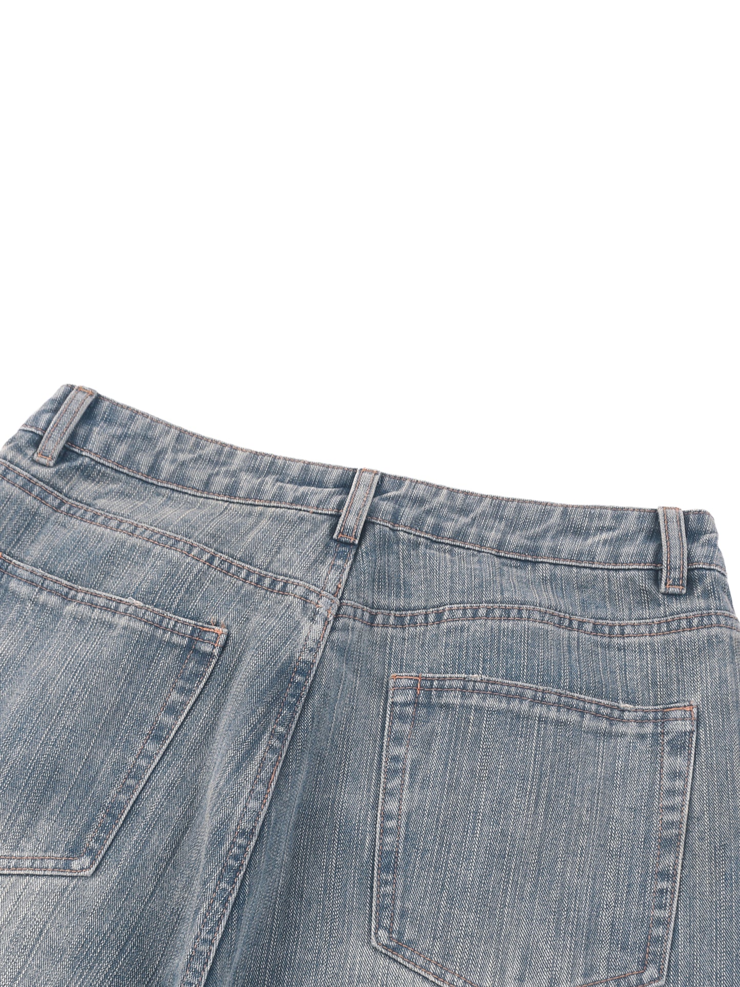 Distressed Heavyweight Denim