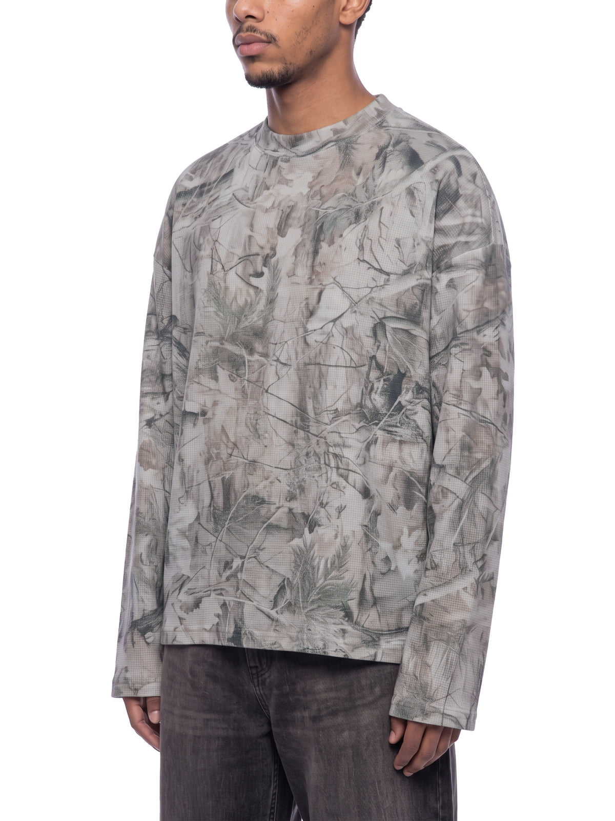 Tree Camo Waffle Longsleeve